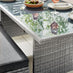 Marbella Grey Rattan 9 Seat Sofa Garden Dining Set