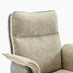 Margaux Grey & Cream Jumbo Corduroy Swivel Office Chair