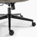 Margaux Grey & Cream Jumbo Corduroy Swivel Office Chair