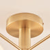 Martha 3 Frosted Glass Globes Ceiling Light