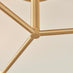 Martha 3 Frosted Glass Globes Ceiling Light
