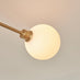 Martha 3 Frosted Glass Globes Ceiling Light
