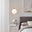 Martha Frosted Glass and Brass Pendant Ceiling Light