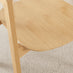 2x Masa Solid Oak and Veneer Wood Dining Chairs
