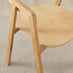 Leif Oak Veneer Wooden Rectangular Extending Table & 4 Masa Oak Dining Chairs
