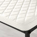 4x Milan White Hatched Faux Leather Dining Chairs Black Legs