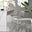2x Milan Cappuccino Beige Faux Leather Counter Stools Silver Legs