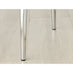 6x Milan Grey Hatched Velvet Dining Chairs Silver Legs