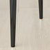 Arezzo Large Extending Dining Table and 8 Grey Velvet Milan Black Leg Chairs