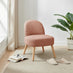 Minnie Orange Fabric Accent Chair