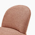 Minnie Orange Fabric Accent Chair