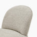 Minnie Grey and Beige Fabric Accent Chair