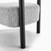 Mirabel Grey Fabric Accent Tub Chair