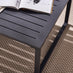 Montenegro Grey Metal & Light Grey 6 Seat Corner Garden Sofa Set