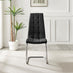 2x Murano Black Dining Chairs