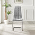 2x Murano Grey Dining Chairs