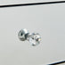 Murano 3 Drawer Mirrored Bedside Table