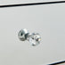 Murano 3 Drawer Mirrored Bedside Table