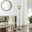 Nadine Green Glass Globe Standing Floor Lamp