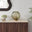 Nadine Small Green Glass Globe Table Lamp
