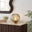 Nadine Small Green Glass Globe Table Lamp