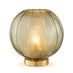 Nadine Small Green Glass Globe Table Lamp