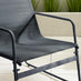 Naxos Grey 4 Seat Garden Sofa & Chairs Set