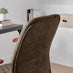 Apres Grey Faux Leather and Wood Swivel Office Chair