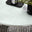 Nanterre Cream Metal & Glass 4-6 Seat Round Garden Dining Table