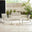 Naxos Cream 4 Seat Garden Sofa & Chairs Set