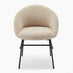 2x Nella Beige Fabric Dining Chairs