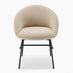 2x Nella Beige Fabric Dining Chairs