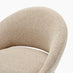 2x Nella Beige Fabric Dining Chairs