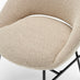 2x Nella Beige Fabric Dining Chairs