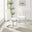 2x Murano White Dining Chairs