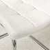 2x Murano White Dining Chairs