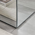 Noor Mirrored Glass Side Table and Bedside Table