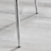 Palma Beige Stone Effect Round Dining Table & 4 Light Grey Nora Silver Leg Chairs