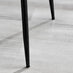 Nina White Marble Ceramic Top Round Dining Table & 4 Light Grey Nora Chairs