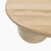 Olympus Mango Wood White Oak Finish Coffee Table