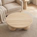 Olympus Mango Wood White Oak Finish Coffee Table