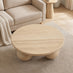 Olympus Mango Wood White Oak Finish Coffee Table
