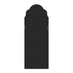 Opaline Smoked Blue - Grey Ornate Full Length Arch Wall Mirror