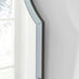 Opaline Blue Ornate Large Arch Wall Mirror