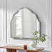 Opaline Grey Ornate Large Arch Wall Mirror