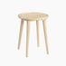 Orizaba Round White Oak Wood Side Table
