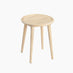 Orizaba Round White Oak Wood Side Table