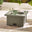 Orlando Grey Rattan Rising Garden Coffee to Dining Table