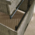Orlando Grey Rattan Rising Garden Coffee to Dining Table