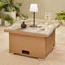 Orlando Beige Rattan Rising Garden Coffee to Dining Table